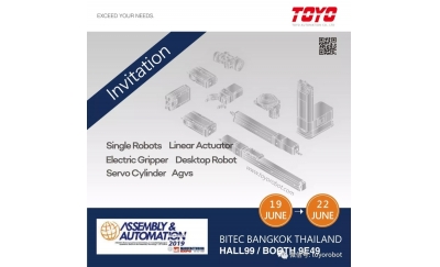 【 TOYO 】海外展示会-泰国曼谷站0619-0622