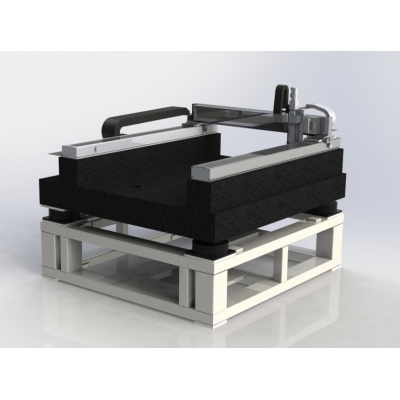 三轴龙门双驱大理石气浮平台